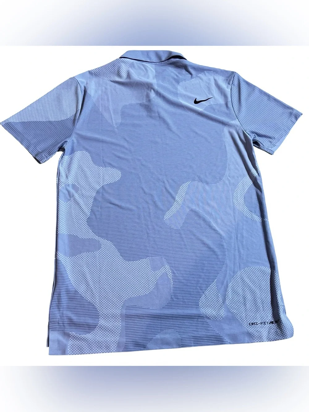 Nike Dri-FIT ADV Golf Polo Shirt Lavender Camo Print Men’s Small Tall NWT